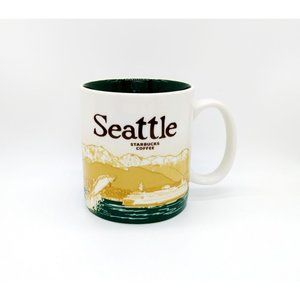 Starbucks Global Icon Collector Series SEATTLE Mug 16oz